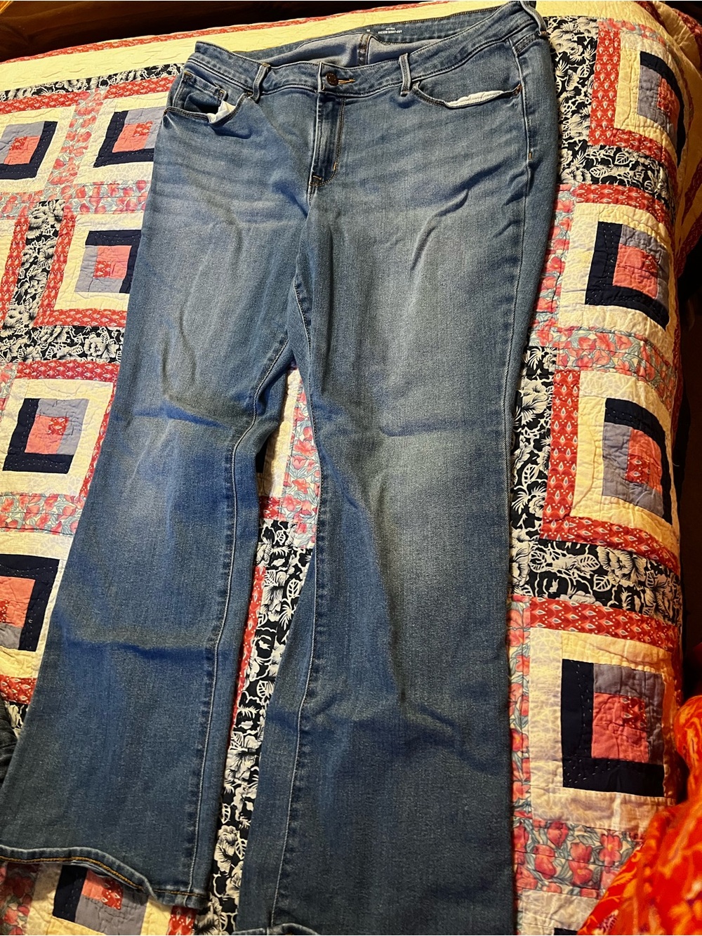 Old Navy Blue Boot-Cut Women's Jeans